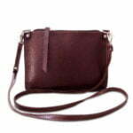 Mini Bolsa Feminina Mão e Transversal de Couro Legítimo