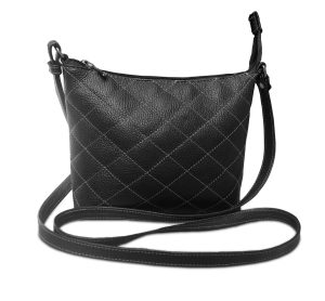 Bolsa Feminina Matelassê de Couro Legítimo